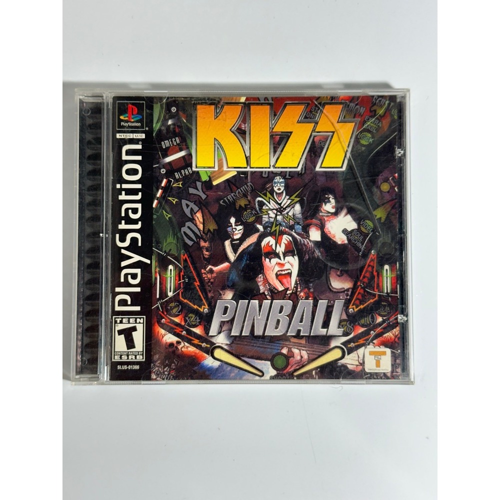 Kiss Pinball (Sony PlayStation 1, 2001) - PS1 - Complete Tested Works